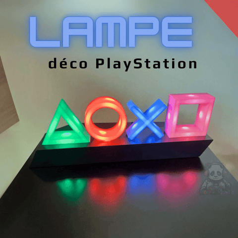 Lampe de décoration Gamer style PlayStation Interactive - PANDAGLOBE