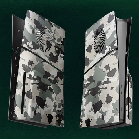 Coque personnalisée camouflage pour PS5 Slim Disc Edition - PANDAGLOBE