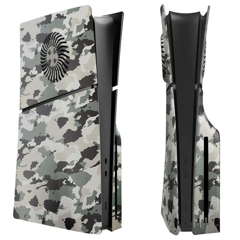 Coque personnalisée camouflage pour PS5 Slim Disc Edition - PANDAGLOBE