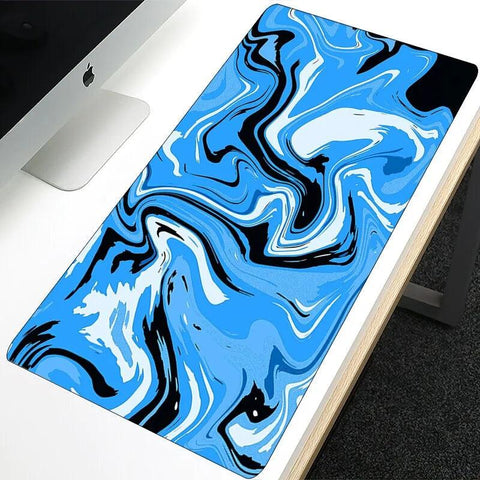 Tapis souris XXL design vagues - PANDAGLOBE