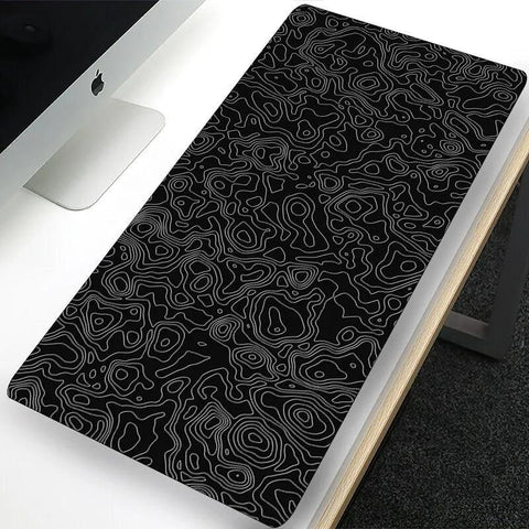 Tapis souris XXL design vagues - PANDAGLOBE