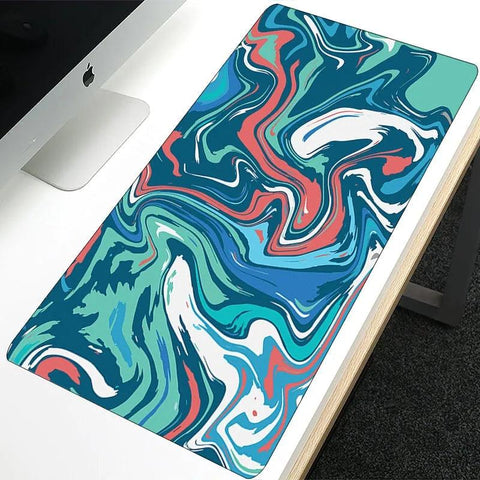 Tapis souris XXL design vagues - PANDAGLOBE